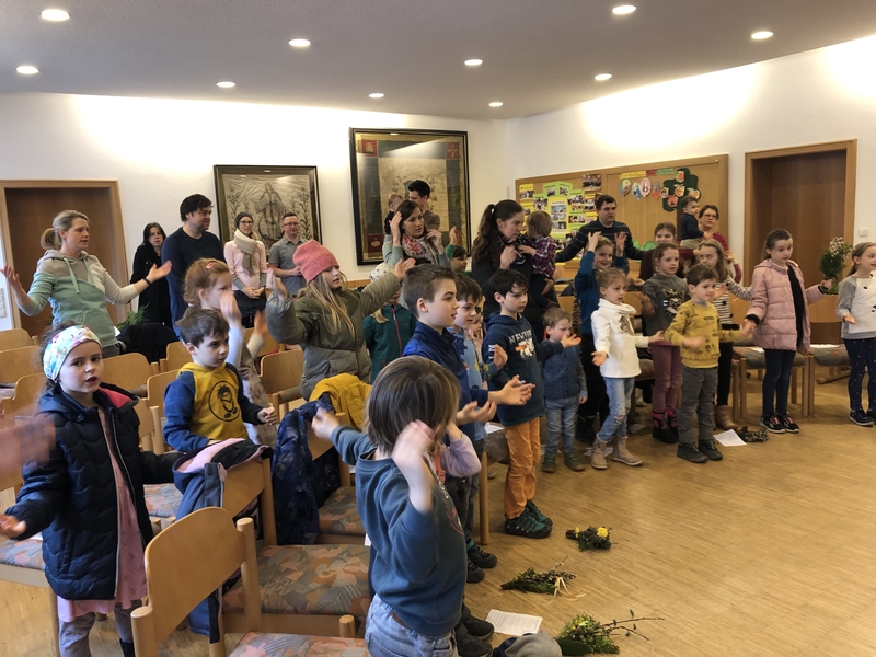 Palmsonntag Kindergodi Vater unser 2023