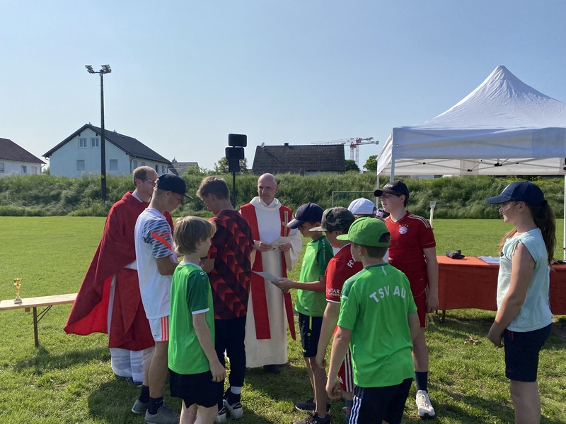 Siegerehrung Gottesdienst