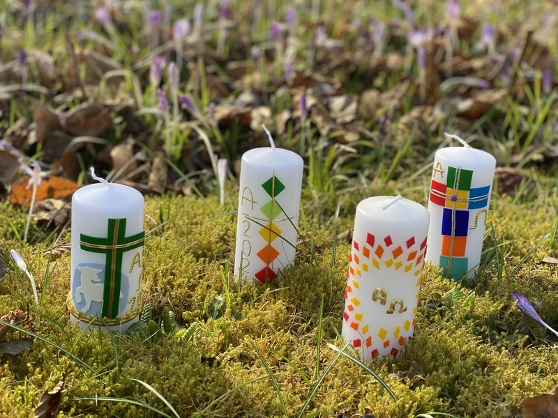 Osterkerzen Ministranten Au